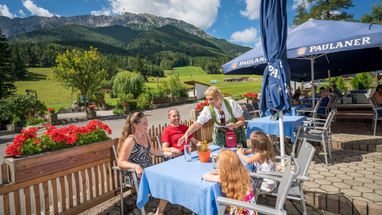 Sonnige Terrasse, © Forellenhof, Franz Zwickl