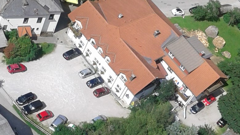 Luftaufnahme Gasthof Zwinz zum Schneeberg, © Martin Zwinz