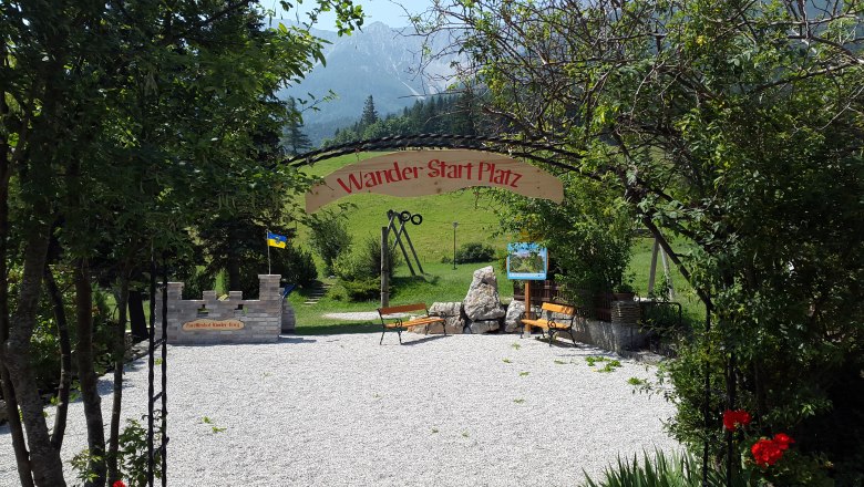 Wanderstartplatz, © Forellenhof