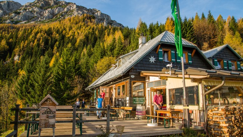 Edelweisshütte Schneeberg, © Wiener Alpen, Foto: Franz Zwickl