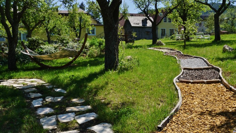 Barfussweg, © Gasthof Schmirl