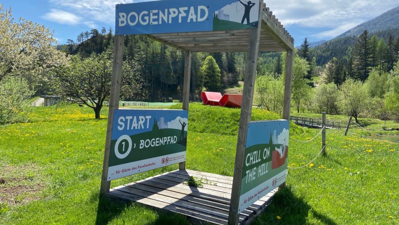 Startplatz Bogenpfad, © Wiener Alpen