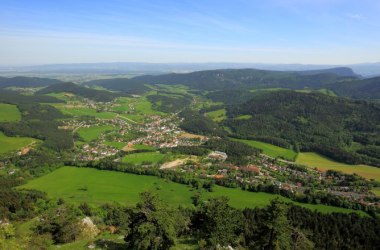 Grünbach am Schneeberg aus der Vogelperspektive, © bwag/Commons