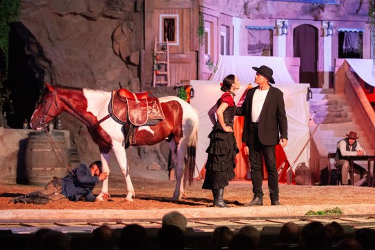 Bei den Karl-May-Festspielen, © Regina Courtier