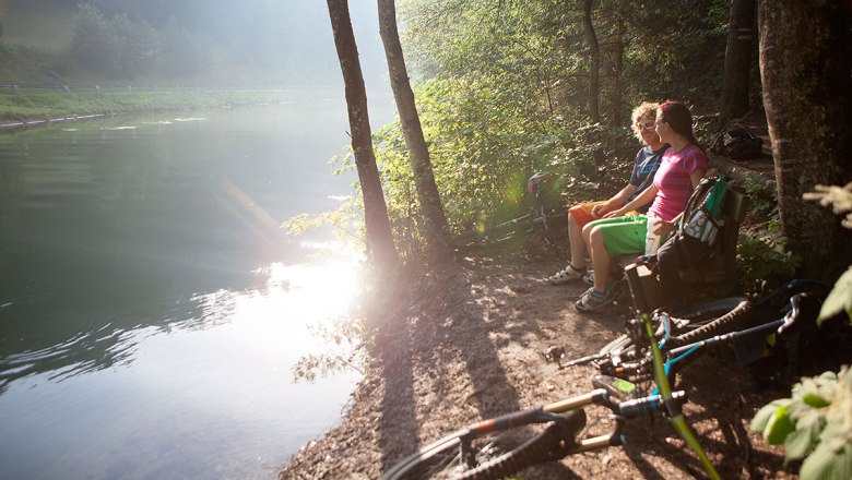 Rasten an der Piesting, © Wiener Alpen, Bartl, mountainbikeguides.com