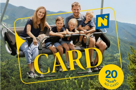 NÖ Card Besitzer am Sessellift 