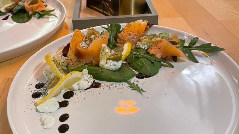 Winzerjause und Speisen